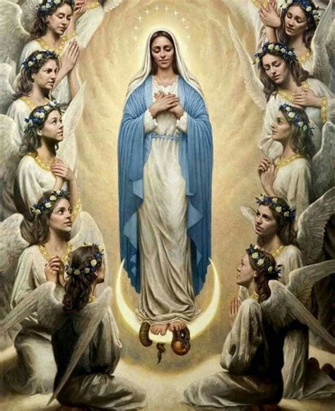 Pin By Carolina Sancre On Reina Madre María Blessed Mother Mary Mary
