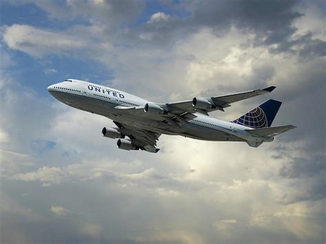 Classic United Airlines Boeing 747 Photograph By Erik Simonsen Pixels
