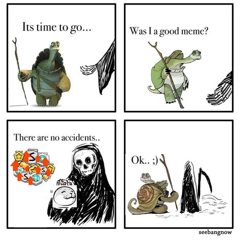 “there Are No Accidents” Master Oogway Memes