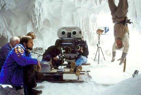 Empire Strikes Back Mark Hamill Hanging Out On The Hoth Wampa