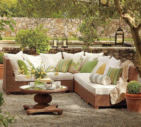 Outdoor Garden Furniture Designs By Pottery Barn Interior Design