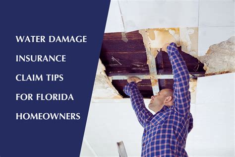 Water Damage Insurance Claim Tips For Florida Homeowners Herman Wells