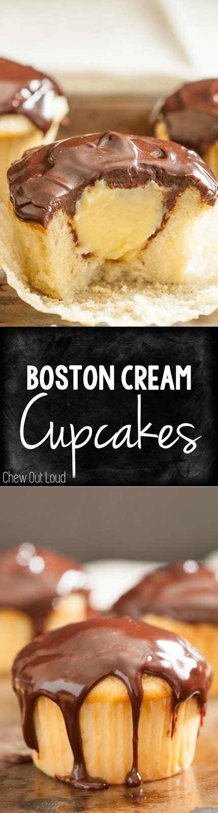 Instead of pastry cream, we've doctored up a. The best Pinterest Food and Dessert Recipes: Boston Cream ...