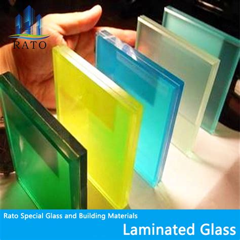 Safety Tempered Laminated Glass Price 6 38mm 8 38mm 8 76mm 11 52mm Pvb Colored Clear Laminated