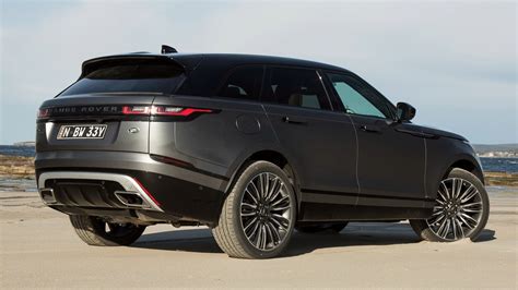 Range Rover Velar Black Wallpaper