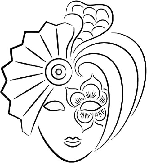 Dibujos Y Plantillas Para Imprimir Mascaras Venecianas
