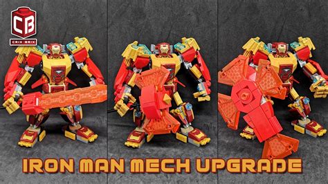 Lego Marvel Iron Man Mech Armor 76203 Upgrade Lego Moc Lego