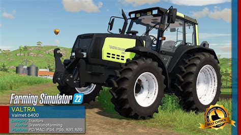 Valtra Valmet 6400 Farming Simulator 22 Fs22 Mods Review 2k 60hz