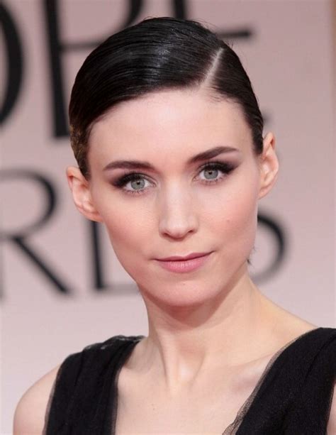 Rooney Mara With Sleekly Styled Hair