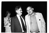 Patrick Hemingway with an attendee of the 1985 Key West Literary ...
