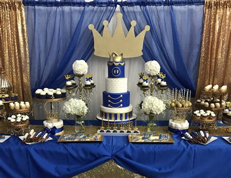 Royalty Baby Shower Baby Shower Royal Blue Baby Shower Catch My