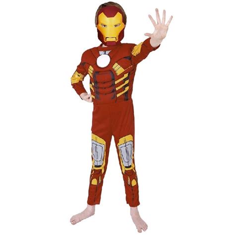 Buy Child Costume Iron Man Deluxe Mydeal