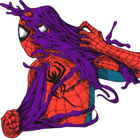 Spider Man Vs Symbiote By Eskymoe On Deviantart
