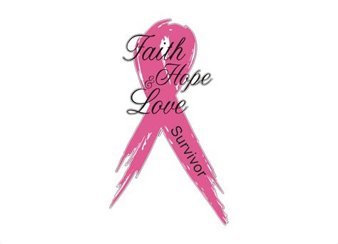 Breast Cancer Awareness Pink Ribbon Clip Art At Clker Vector Clipartix