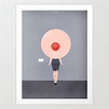 Active Spectator Art Print by melgratillustrator | Society6