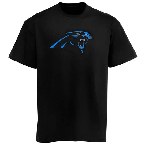 Youth Carolina Panthers Black Team Logo T Shirt
