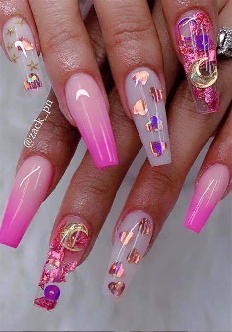 The 85 Best Long Acrylic Coffin Nail Ideas For This Spring And Summer