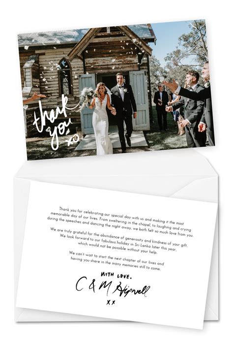 Check spelling or type a new query. 10 Wedding Thank You Cards Wording Examples Note | Wedding thank you postcards, Wedding thank ...