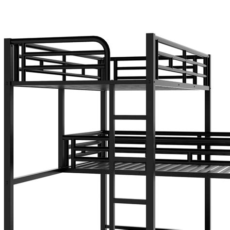 Isabelle And Max™ Faulks L Shape Triple Twin Bunk Bed Wayfair