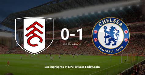 Fulham vs chelsea prediction comes ahead of the english premier league on saturday, 16th january 2021, at craven cottage in london. Sat 16 Jan 2021: Fulham vs Chelsea | EPLFixturesToday.com