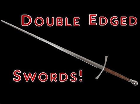 The REAL Reason For Two Edged Swords And Reverse Edge Strikes HEMA