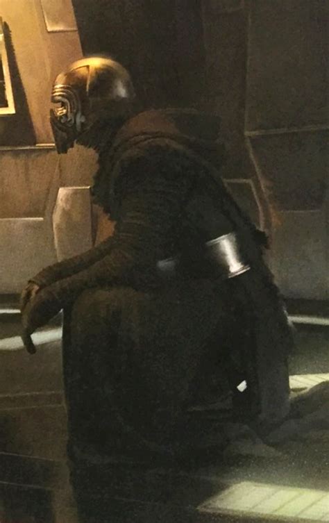 Kylo Ren Staring At Rey Interrogation Scene Tfa 2015 Kylo Rey