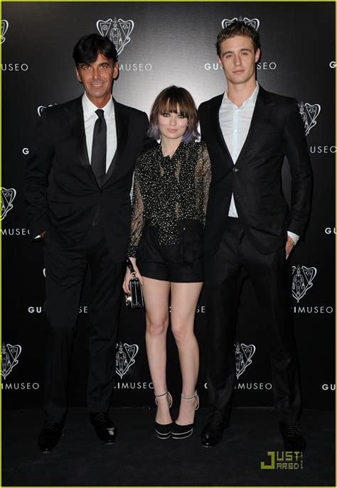 Emily Browning And Max Irons Gucci Museo Mates Photo 2584436 Emily