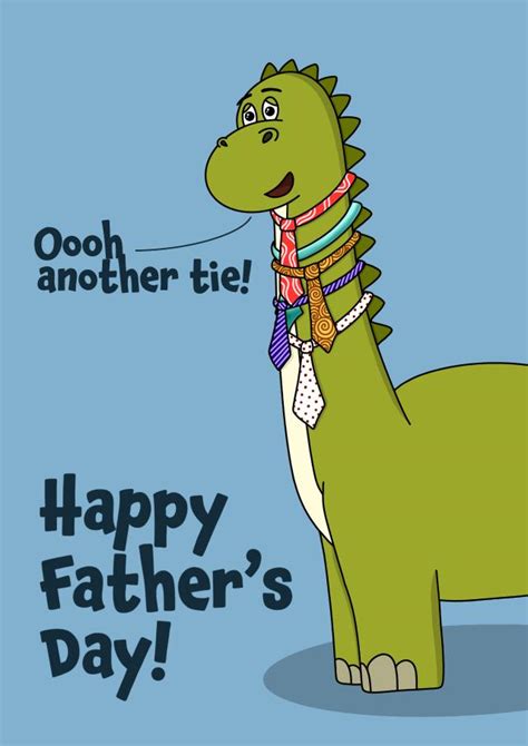 Too Many Ties Fathers Day Card Thortful
