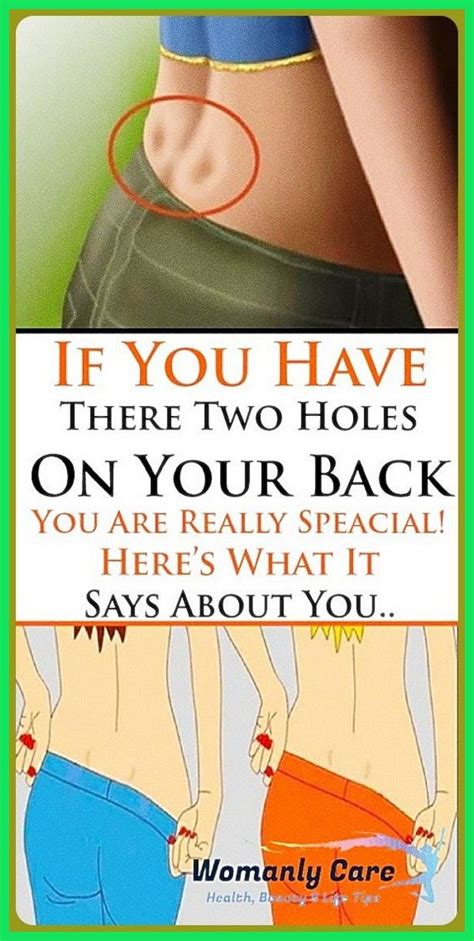 IF YOU HAVE THESE TWO HOLES ON THE BACK YOU ARE REALLY SPECIAL HERES