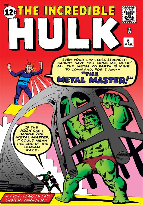 Incredible Hulk 1962 6 Comics