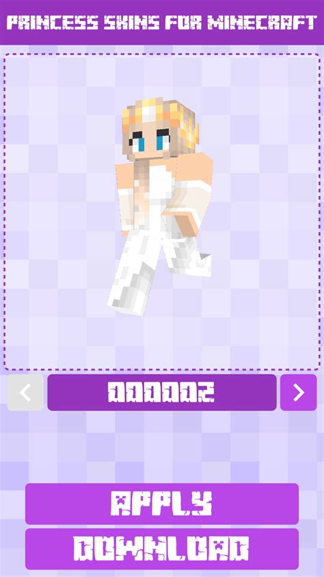 Princess Skins For Minecraft Peamazondeappstore For Android