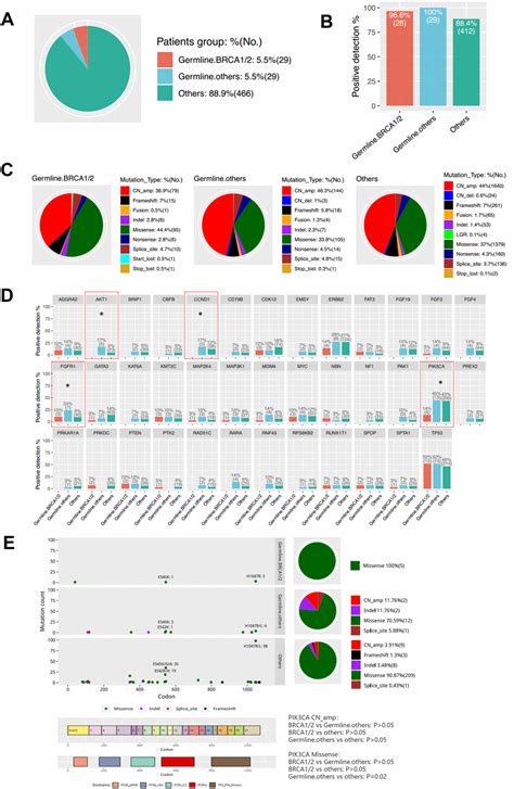 Comparison Of Brca Versus Non Brca Germline Mutations And Associated Somatic Mutation Profiles