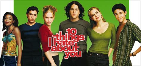 10 Things I Hate About You 1999 The 80s And 90s Best