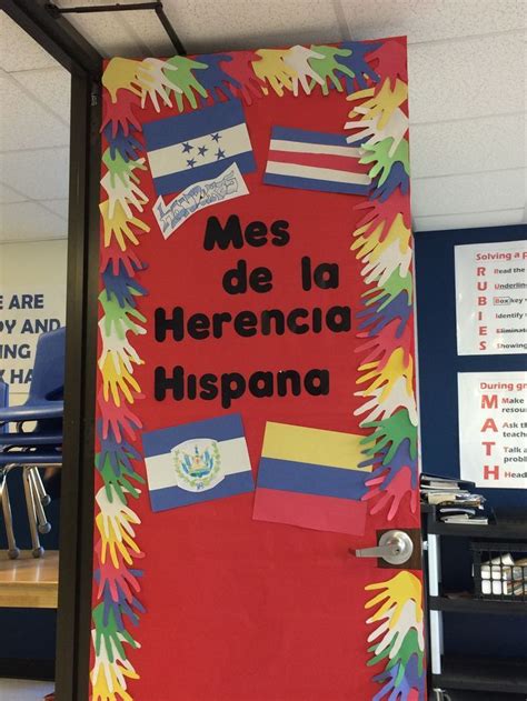 Hispanic Heritage Month Door Classroom Classroom Heritage
