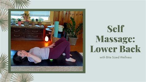Self Massage Lower Back Youtube