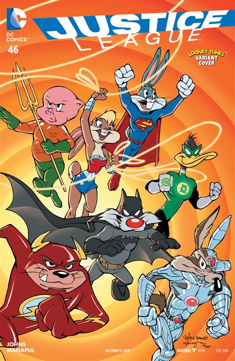Image Justice League Vol 2 46 Looney Tunes Variant Dc Database