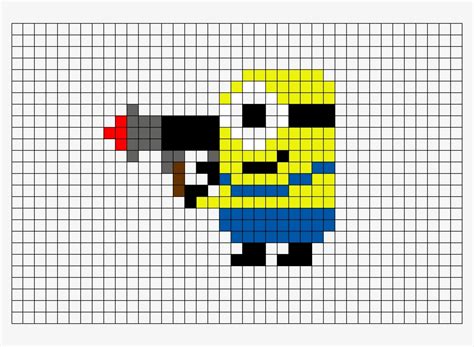 Pixel Art Les Minions 780x521 Png Download Pngkit