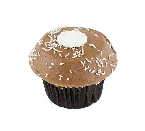 Chocolate On Vanilla Cupcake Crave Cupcakes Houston Texas