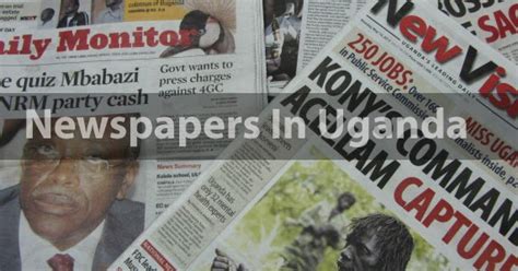 Newspapers In Uganda