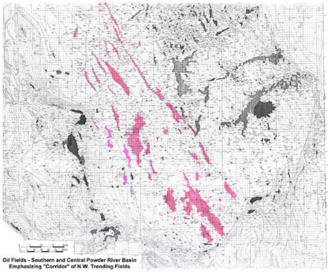 Figure 1 The Oil And Gas Field Map Of The Powder River Basin Is