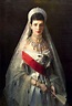 Retrato de Maria Feodorovna, nacida Princesa Dagmar de Dinamarca ...
