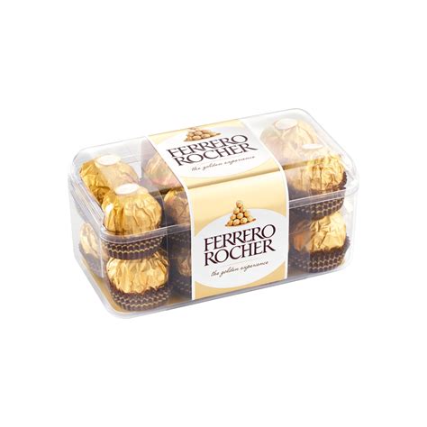 Buy Ferrero Rocher Fine Hazelnut Milk Chocolates 16 Piece T Box