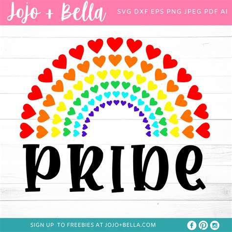 Pride Shirt Svg Sticker LGBT Svg Rainbow Pride Svg Pride Svg Cut Files Quotes Iron On Cricut