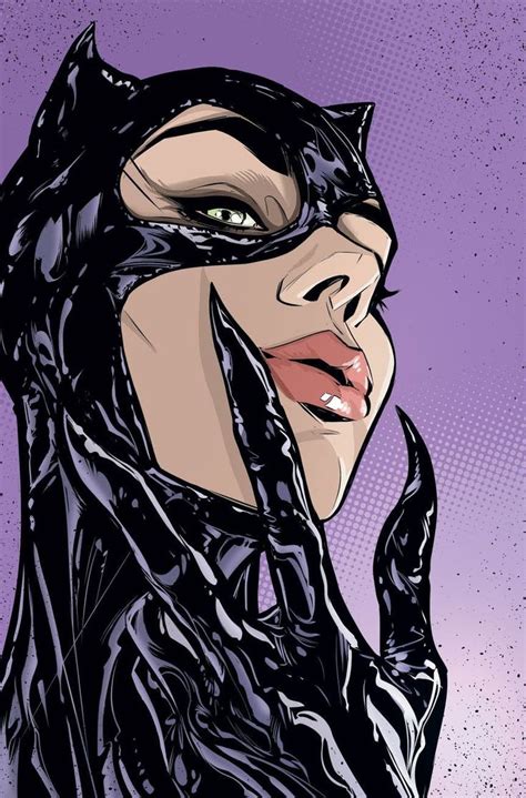 Heroes And Villains Catwoman Comic Comic Books Art Dc Comics Art