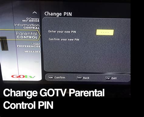 How To Reset Gotv Parental Control Pin