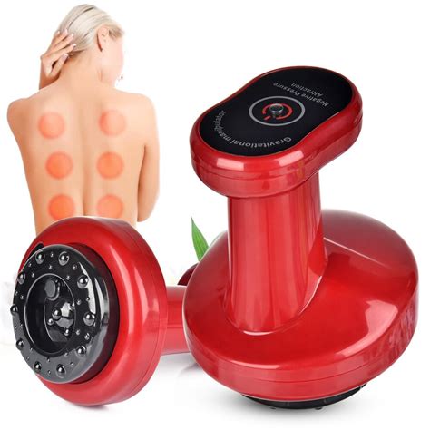 Electric Cupping Massager Scraping Body Relaxation Massage Stimulate Acupoints Vacuum Guasha