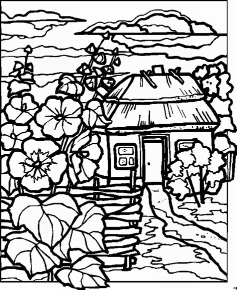 Landscape Coloring Pages Best Coloring Pages For Kids