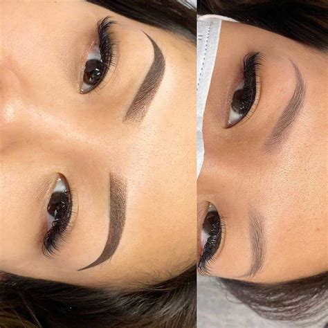 Microshading Before And After Pictures Combo And Shaded Brows Brows