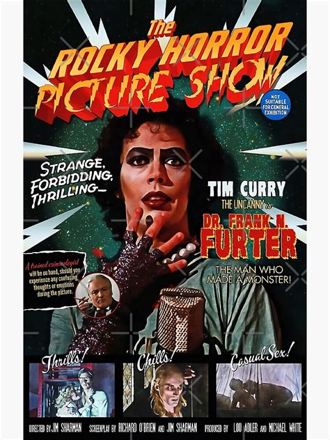 The Rocky Horror Picture Show Poster For Sale By Mckinneyjimm Redbubble