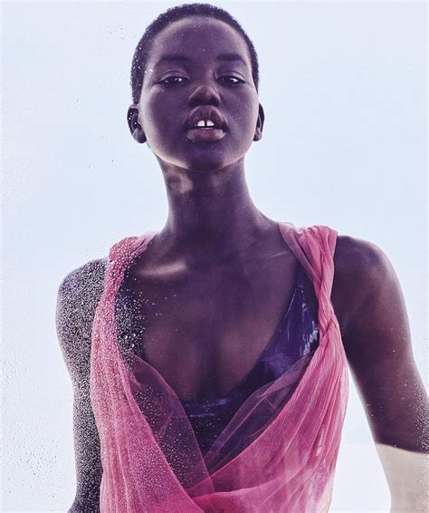 Nicole Bentley Flashes Adut Akech In Rise Amp Shine For Vogue Australia March 2018 Anne Of